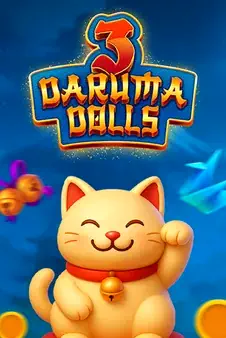3 Daruma Dolls